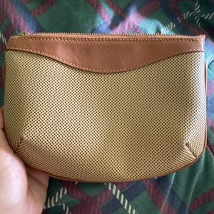 Bottega Veneta Coated Canvas Pouch
